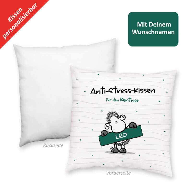 Bild von   anti stress kissen fuer denjpg | Individuelle 🎁 persönliche 🎁 personalisierte Geschenke bedruckt ▪ bestickt ▪ graviert