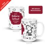 Bild von   xl tasse ohne rentnerin ijpg | Individuelle 🎁 persönliche 🎁 personalisierte Geschenke bedruckt ▪ bestickt ▪ graviert