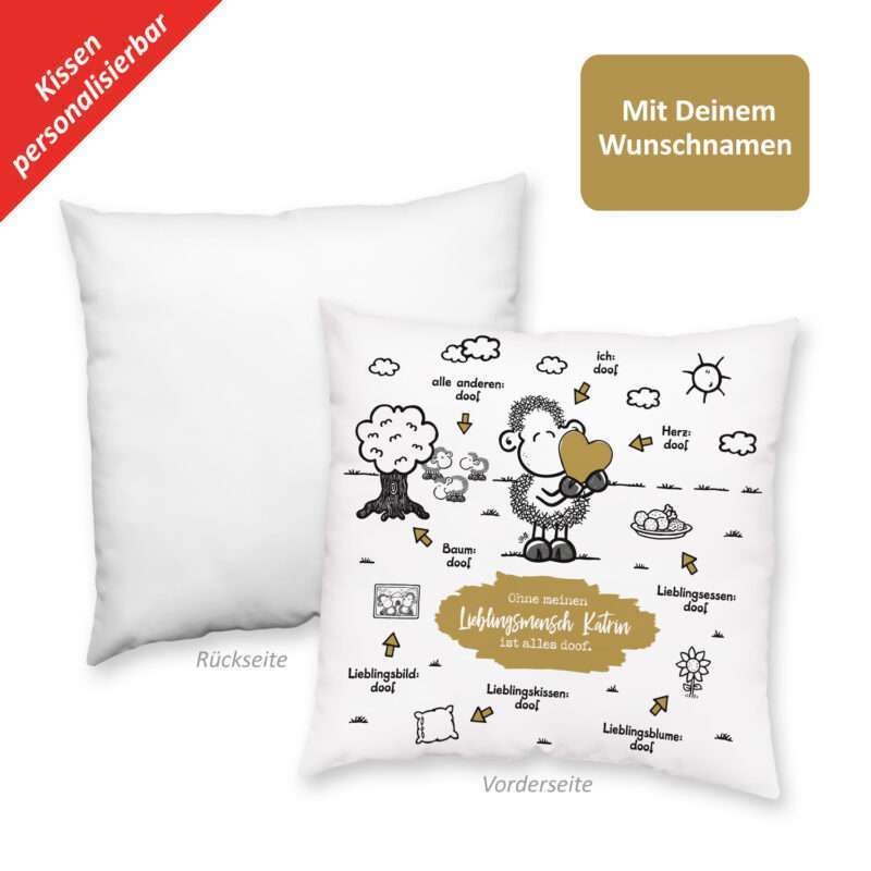 Bild von   kissen motiv ohne meinen liejpg | Individuelle 🎁 persönliche 🎁 personalisierte Geschenke bedruckt ▪ bestickt ▪ graviert