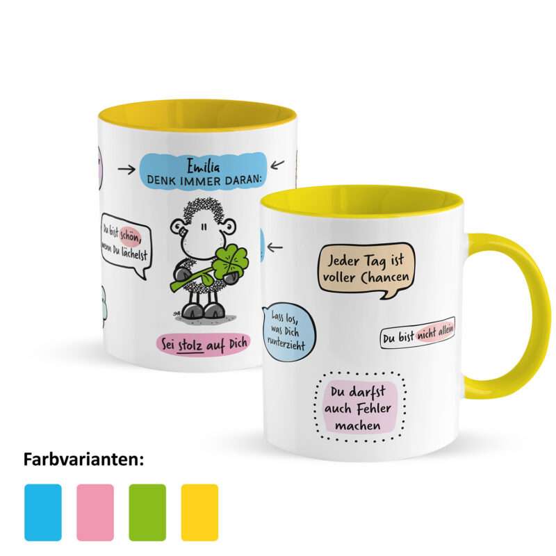 Bild von   personalisierbare tasse seijpg | Individuelle 🎁 persönliche 🎁 personalisierte Geschenke bedruckt ▪ bestickt ▪ graviert
