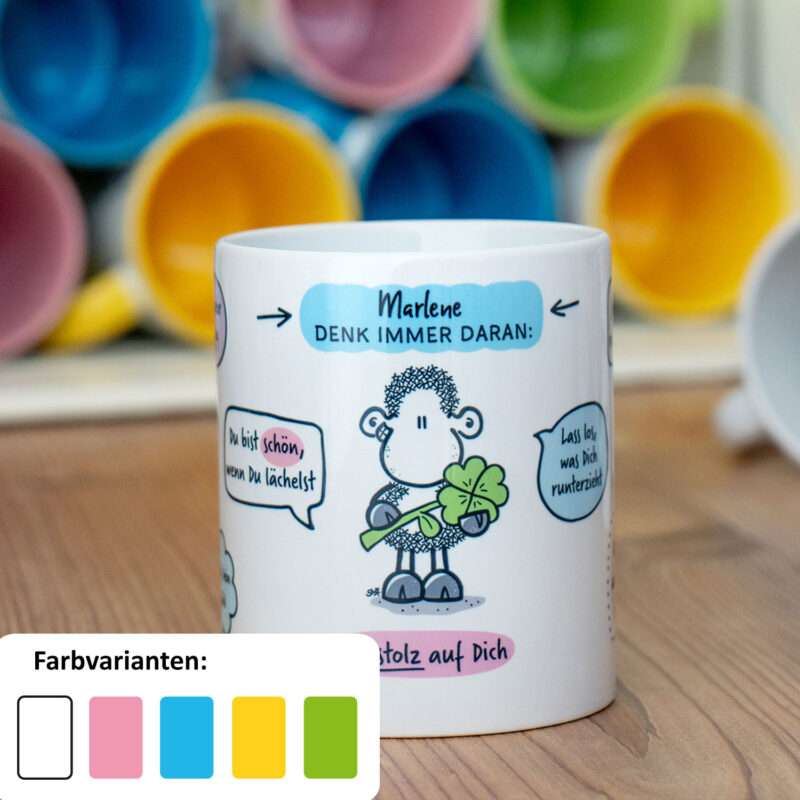 Bild von   personalisierbare tasse seijpg | Individuelle 🎁 persönliche 🎁 personalisierte Geschenke bedruckt ▪ bestickt ▪ graviert