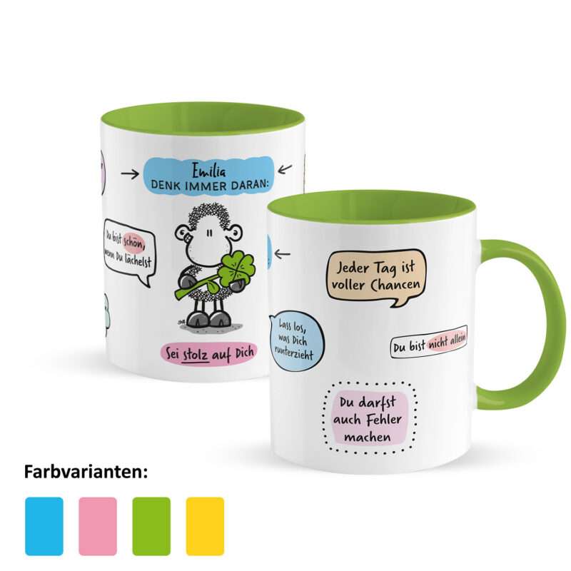 Bild von   personalisierbare tasse seijpg | Individuelle 🎁 persönliche 🎁 personalisierte Geschenke bedruckt ▪ bestickt ▪ graviert