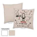 Bild von   kissen ohne ist alles dojpg | Individuelle 🎁 persönliche 🎁 personalisierte Geschenke bedruckt ▪ bestickt ▪ graviert