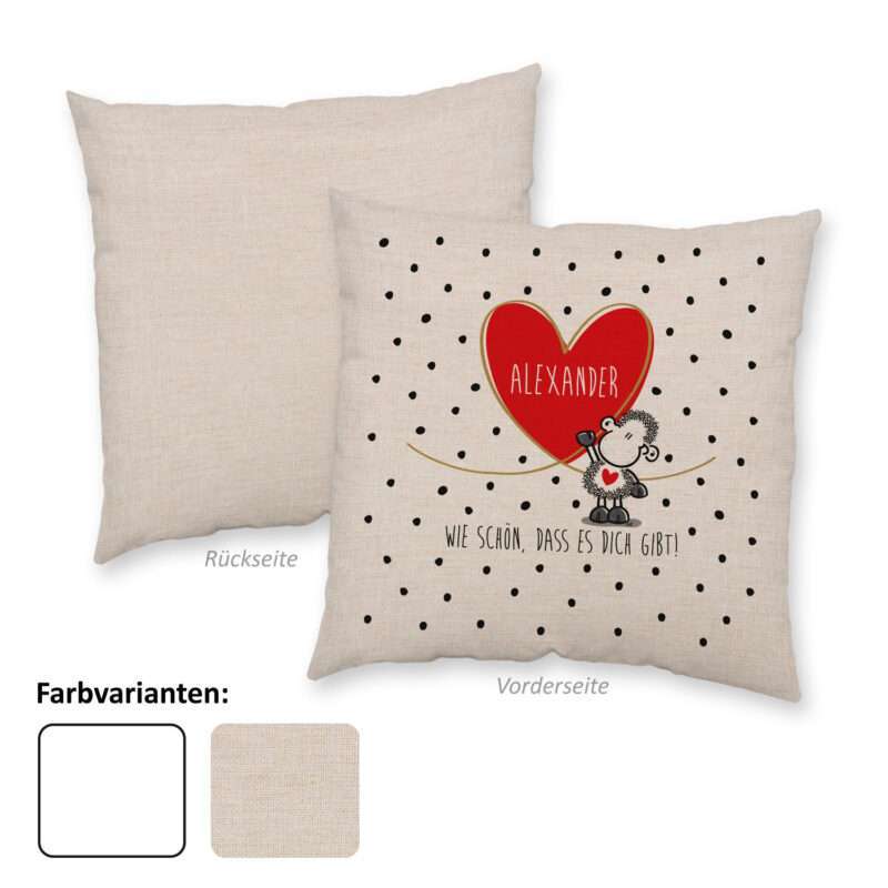 Bild von   kissen fuer paare wie schoenjpg | Individuelle 🎁 persönliche 🎁 personalisierte Geschenke bedruckt ▪ bestickt ▪ graviert