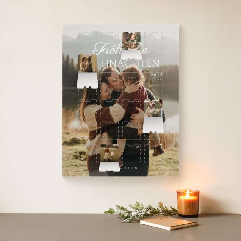 Bild von   personalisierter adventskalendjpg | Individuelle 🎁 persönliche 🎁 personalisierte Geschenke bedruckt ▪ bestickt ▪ graviert