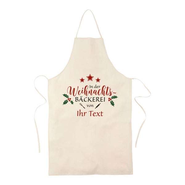 Bild von   schuerze weihnachtsbaeckereijpg | Individuelle 🎁 persönliche 🎁 personalisierte Geschenke bedruckt ▪ bestickt ▪ graviert