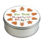 Bild von   keksdose weihnachtsbaeckereijpg | Individuelle 🎁 persönliche 🎁 personalisierte Geschenke bedruckt ▪ bestickt ▪ graviert