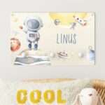 Bild von   kindergarderobe holz mit namenjpg | Individuelle 🎁 persönliche 🎁 personalisierte Geschenke bedruckt ▪ bestickt ▪ graviert