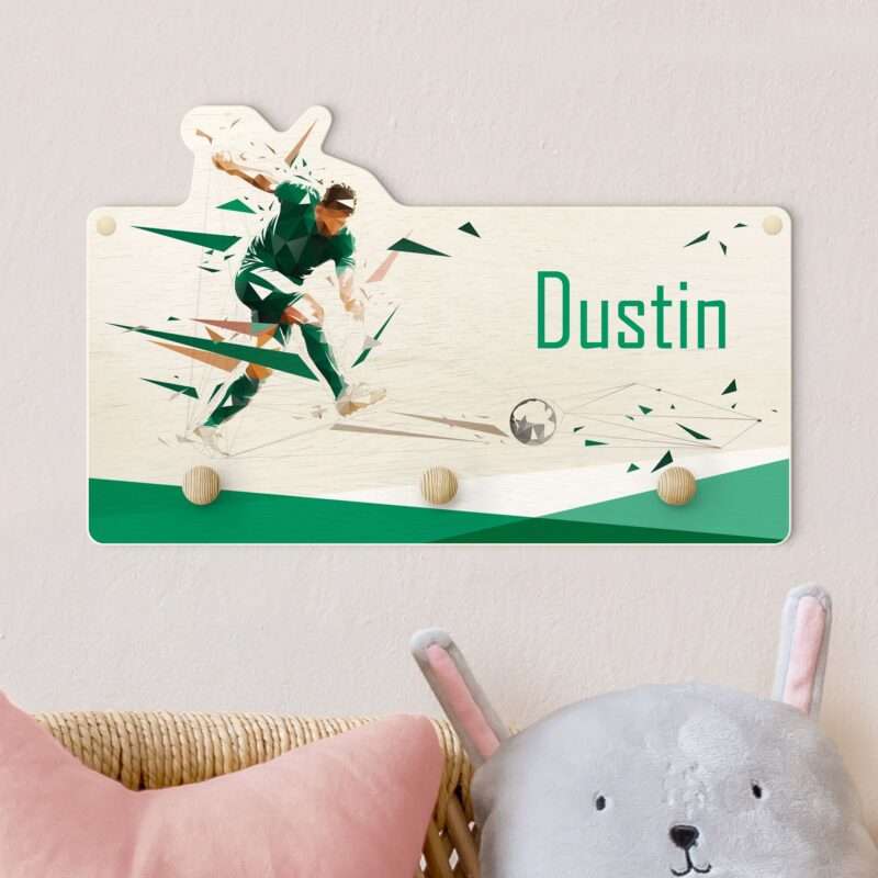 Bild von   kindergarderobe holz mit namenjpg | Individuelle 🎁 persönliche 🎁 personalisierte Geschenke bedruckt ▪ bestickt ▪ graviert