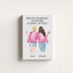 Bild von   schwestern pink personalisiejpg | Individuelle 🎁 persönliche 🎁 personalisierte Geschenke bedruckt ▪ bestickt ▪ graviert