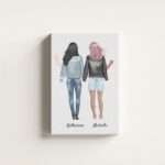 Bild von   beste freundinnen bis zu  pejpg | Individuelle 🎁 persönliche 🎁 personalisierte Geschenke bedruckt ▪ bestickt ▪ graviert