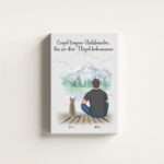 Bild von   mann mit katze personalisierjpg | Individuelle 🎁 persönliche 🎁 personalisierte Geschenke bedruckt ▪ bestickt ▪ graviert