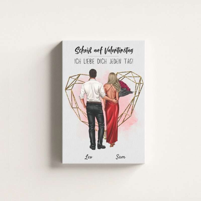 Bild von   paerchen be my valentinejpg | Individuelle 🎁 persönliche 🎁 personalisierte Geschenke bedruckt ▪ bestickt ▪ graviert