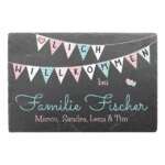 Bild von   tuerschild aus schiefer herzljpg | Individuelle 🎁 persönliche 🎁 personalisierte Geschenke bedruckt ▪ bestickt ▪ graviert