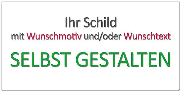 Bild von   blechschild selbst gestalten jpg | Individuelle 🎁 persönliche 🎁 personalisierte Geschenke bedruckt ▪ bestickt ▪ graviert