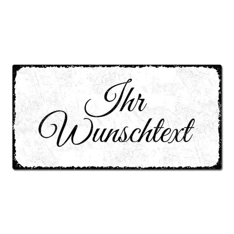 Bild von   vintage style blechschild sejpg | Individuelle 🎁 persönliche 🎁 personalisierte Geschenke bedruckt ▪ bestickt ▪ graviert