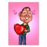 Bild von   karikatur vom foto lover mitjpg | Individuelle 🎁 persönliche 🎁 personalisierte Geschenke bedruckt ▪ bestickt ▪ graviert