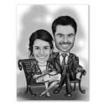 Bild von   karikatur vom foto antiquejpg | Individuelle 🎁 persönliche 🎁 personalisierte Geschenke bedruckt ▪ bestickt ▪ graviert