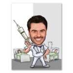 Bild von   karikatur vom foto master krjpg | Individuelle 🎁 persönliche 🎁 personalisierte Geschenke bedruckt ▪ bestickt ▪ graviert