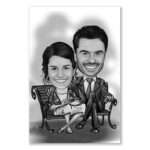 Bild von   karikatur vom foto bank swjpg | Individuelle 🎁 persönliche 🎁 personalisierte Geschenke bedruckt ▪ bestickt ▪ graviert