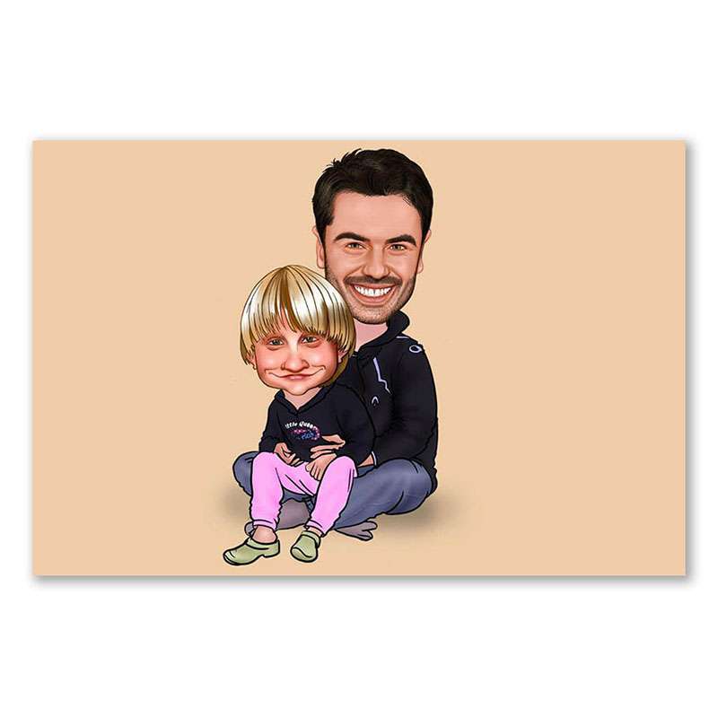 Bild von   karikatur vom foto wir  cajpg | Individuelle 🎁 persönliche 🎁 personalisierte Geschenke bedruckt ▪ bestickt ▪ graviert