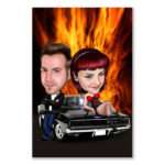 Bild von   karikatur vom foto heisserjpg | Individuelle 🎁 persönliche 🎁 personalisierte Geschenke bedruckt ▪ bestickt ▪ graviert