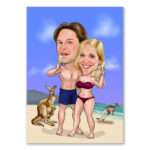 Bild von   karikatur vom foto nicht alljpg | Individuelle 🎁 persönliche 🎁 personalisierte Geschenke bedruckt ▪ bestickt ▪ graviert