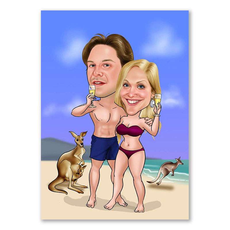 Bild von   karikatur vom foto nicht alljpg | Individuelle 🎁 persönliche 🎁 personalisierte Geschenke bedruckt ▪ bestickt ▪ graviert