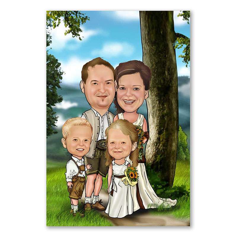 Bild von   karikatur vom foto bayerischjpg | Individuelle 🎁 persönliche 🎁 personalisierte Geschenke bedruckt ▪ bestickt ▪ graviert