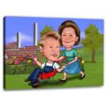 Bild von   karikatur vom foto mann in sjpg | Individuelle 🎁 persönliche 🎁 personalisierte Geschenke bedruckt ▪ bestickt ▪ graviert