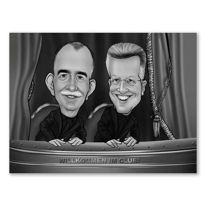 Bild von   karikatur vom foto auf dem bjpg | Individuelle 🎁 persönliche 🎁 personalisierte Geschenke bedruckt ▪ bestickt ▪ graviert