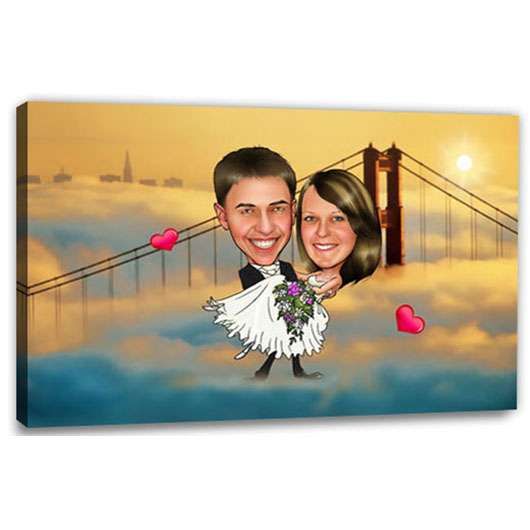 Bild von   karikatur vom foto golden gajpg | Individuelle 🎁 persönliche 🎁 personalisierte Geschenke bedruckt ▪ bestickt ▪ graviert