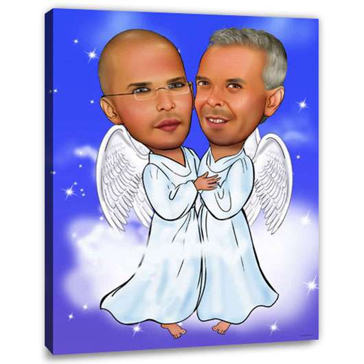 🖼️ 336273-1-karikatur-vom-foto-2-engel.jpg | Individuelle 🎁 persönliche 🎁 personalisierte Geschenke bedruckt ▪ bestickt ▪ graviert Bild von karikatur vom foto engeljpg | Individuelle 🎁 persönliche 🎁 personalisierte Geschenke bedruckt ▪ bestickt ▪ graviert