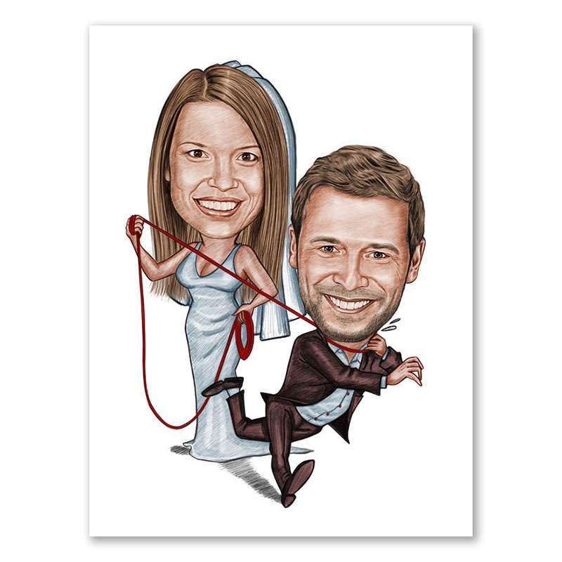 Bild von   karikatur vom foto an der lejpg | Individuelle 🎁 persönliche 🎁 personalisierte Geschenke bedruckt ▪ bestickt ▪ graviert