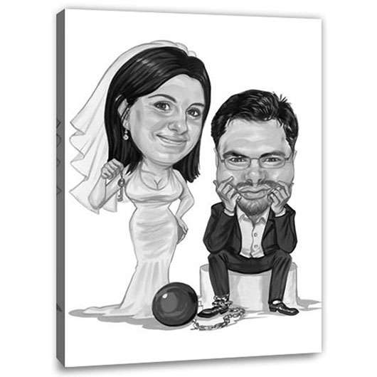 Bild von   karikatur vom foto gebundenejpg | Individuelle 🎁 persönliche 🎁 personalisierte Geschenke bedruckt ▪ bestickt ▪ graviert