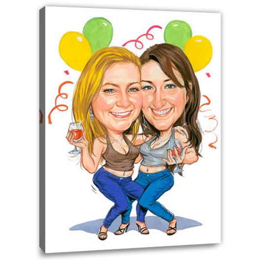 Bild von   karikatur vom foto prost cjjpg | Individuelle 🎁 persönliche 🎁 personalisierte Geschenke bedruckt ▪ bestickt ▪ graviert