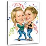 Bild von   karikatur vom foto geburtstajpg | Individuelle 🎁 persönliche 🎁 personalisierte Geschenke bedruckt ▪ bestickt ▪ graviert