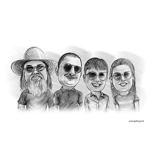 Bild von   karikatur vom foto cooles tejpg | Individuelle 🎁 persönliche 🎁 personalisierte Geschenke bedruckt ▪ bestickt ▪ graviert