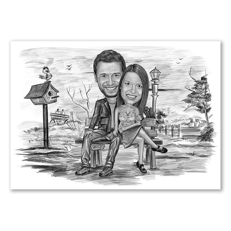 Bild von   karikatur vom foto auf der pjpg | Individuelle 🎁 persönliche 🎁 personalisierte Geschenke bedruckt ▪ bestickt ▪ graviert