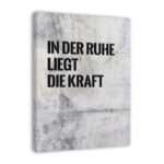 Bild von   spruch auf leinwand in der rjpg | Individuelle 🎁 persönliche 🎁 personalisierte Geschenke bedruckt ▪ bestickt ▪ graviert