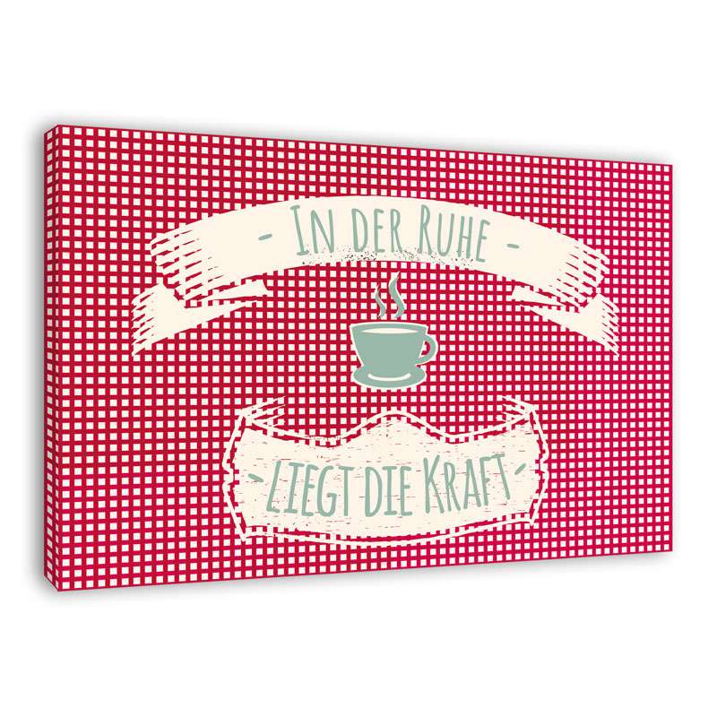 Bild von   spruch auf leinwand in der rjpg | Individuelle 🎁 persönliche 🎁 personalisierte Geschenke bedruckt ▪ bestickt ▪ graviert