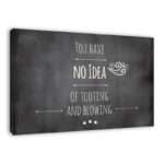 Bild von   spruch auf leinwand you havejpg | Individuelle 🎁 persönliche 🎁 personalisierte Geschenke bedruckt ▪ bestickt ▪ graviert