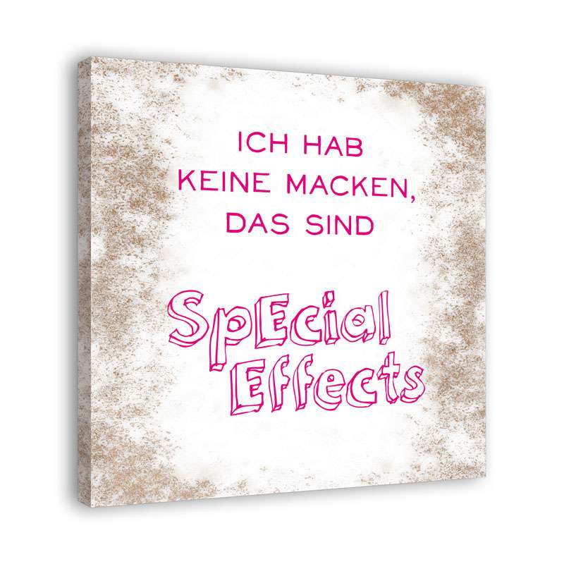 Bild von   spruch auf leinwand ich habjpg | Individuelle 🎁 persönliche 🎁 personalisierte Geschenke bedruckt ▪ bestickt ▪ graviert