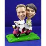 Bild von   d comicfigur vom foto paarjpg | Individuelle 🎁 persönliche 🎁 personalisierte Geschenke bedruckt ▪ bestickt ▪ graviert