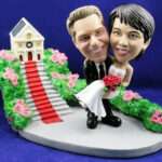 Bild von   d comicfigur vom foto brautjpg | Individuelle 🎁 persönliche 🎁 personalisierte Geschenke bedruckt ▪ bestickt ▪ graviert