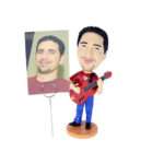 Bild von   d comicfigur vom foto guitajpg | Individuelle 🎁 persönliche 🎁 personalisierte Geschenke bedruckt ▪ bestickt ▪ graviert