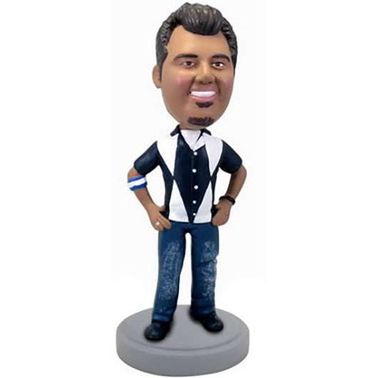 Bild von   d comicfigur vom foto schaujpg | Individuelle 🎁 persönliche 🎁 personalisierte Geschenke bedruckt ▪ bestickt ▪ graviert