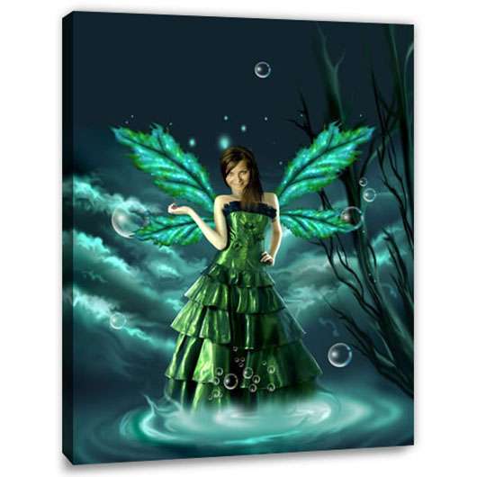 Bild von   fantasie portrait grefbfbdne eljpg | Individuelle 🎁 persönliche 🎁 personalisierte Geschenke bedruckt ▪ bestickt ▪ graviert