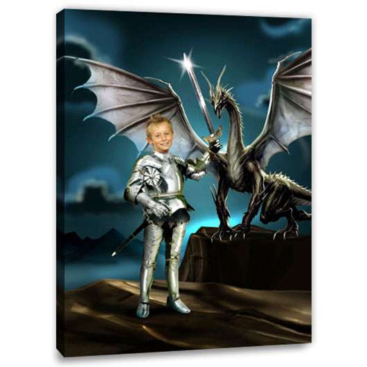 Bild von   fantasie portrait drachenherjpg | Individuelle 🎁 persönliche 🎁 personalisierte Geschenke bedruckt ▪ bestickt ▪ graviert