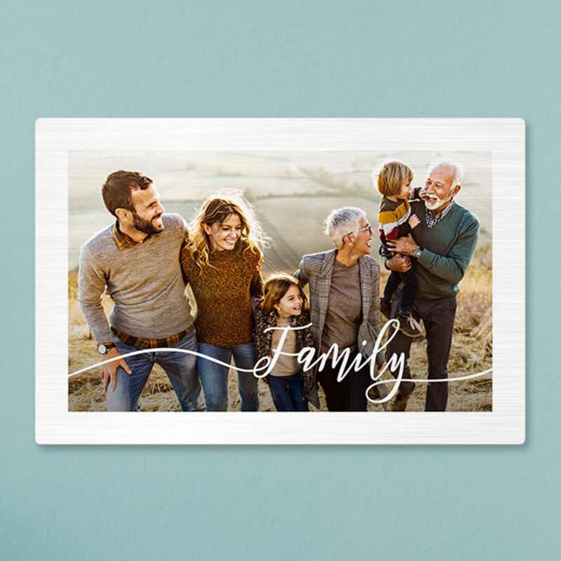 Bild von   foto auf aluplatte gebuerstetjpg | Individuelle 🎁 persönliche 🎁 personalisierte Geschenke bedruckt ▪ bestickt ▪ graviert